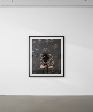 Pablo Picasso - Homme au batôn / Le Vieux bouffon