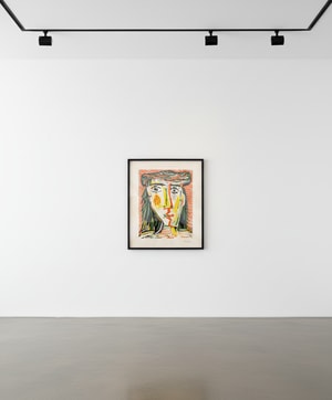 Pablo Picasso - Jacqueline au chapeau de paille