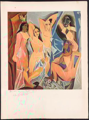 Pablo Picasso - Les Demoiselles d'Avignon
