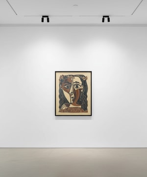 Pablo Picasso - Petite Tête de Femme Couronnée