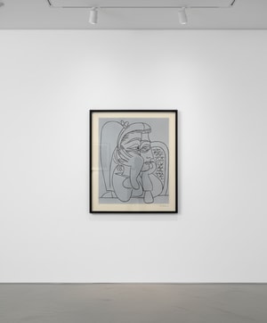 Pablo Picasso - Portrait de Jacqueline Accoudée