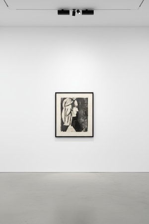 Pablo Picasso - Profil au fond noir