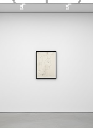 Pablo Picasso - Profil de Femme