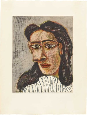Pablo Picasso - Tête de Femme III: Portrait of Dora Maar