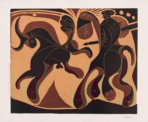 Pablo Picasso - Taureau et Picador