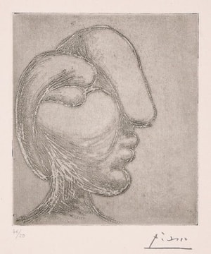 Pablo Picasso - Tete de Femme