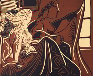 Pablo Picasso - Two Women by the Window | Deux femmes près de la fenêtre