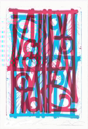 Retna - Ludovica & Ludovico (blue and pink)