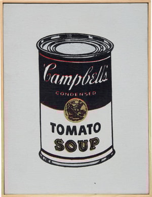Richard Pettibone - Andy Warhol Campbell’s Soup Can