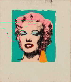Richard Pettibone - Andy Warhol Marilyn 1962 Teal