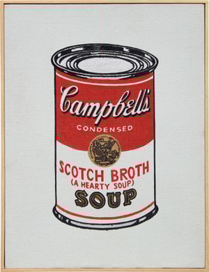 Richard Pettibone - Andy Warhol, 'Scotch Broth Soup', 1962