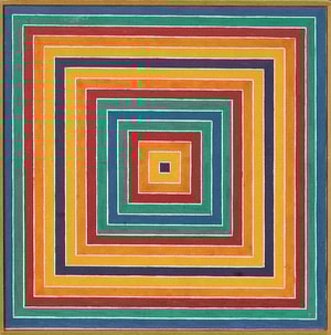 Richard Pettibone - Frank Stella (Untitled)