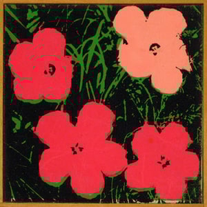 Richard Pettibone - Warhol Flowers 1964 (Pink)