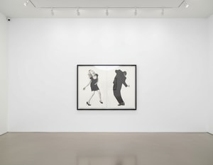 Robert Longo - Barbara & Raphael, from Men In The Cities