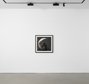 Robert Longo - Untitled (Moon in Shadow)