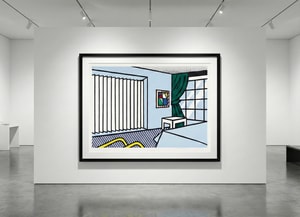 Roy Lichtenstein - Bedroom (C. 247), from Interiors