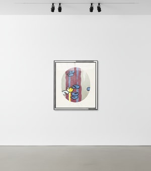 Roy Lichtenstein - Blue Lily Pads (C.262), from Water Lilies