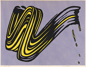 Roy Lichtenstein - Brushstroke (C. II 5)