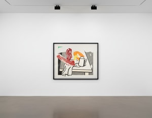 Roy Lichtenstein - Brushstroke Still Life With Coffee Pot (C. 308B)