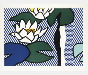 Roy Lichtenstein - Les Nymphéas (C. 280), from Water Lilies