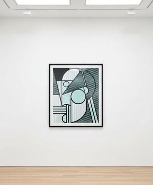 Roy Lichtenstein - Modern Head #4 (C.94)
