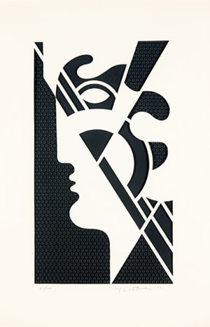 Roy Lichtenstein - Modern Head #5 (C.95)