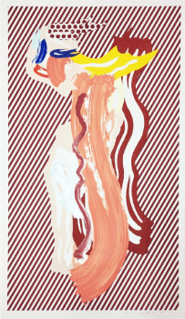 Roy Lichtenstein - Nude From Brushstroke Figures (C. 233)