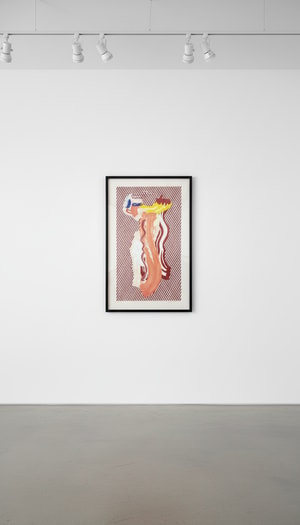 Roy Lichtenstein - Nude From Brushstroke Figures (C. 233)