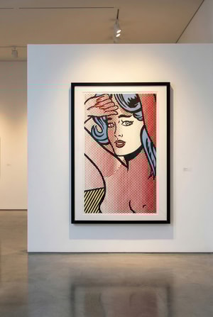 Roy Lichtenstein - Nude With Blue Hair (C.286)