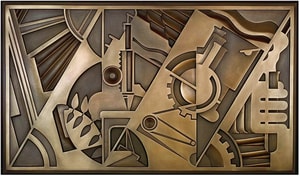 Roy Lichtenstein - Peace Through Chemistry Bronze (Gemini 222)