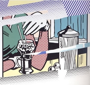 Roy Lichtenstein - Reflections On Soda Fountain (C. 257)