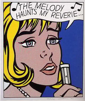 Roy Lichtenstein - Reverie (C. 38)