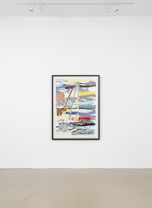 Roy Lichtenstein - Sunshine Through The Clouds (C. 216), from Landscapes