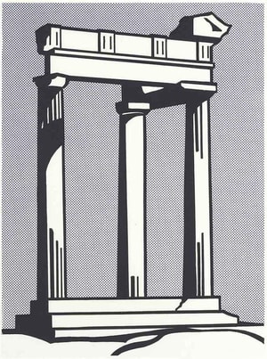Roy Lichtenstein - Temple