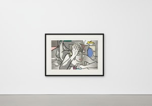Roy Lichtenstein - Thinking Nude (C. 289)
