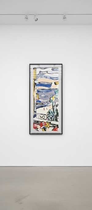 Roy Lichtenstein - View From The Window, from Landscapes Series, (C. 215)