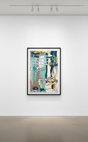 Roy Lichtenstein - Water Lilies with Japanese Bridge (C.265)