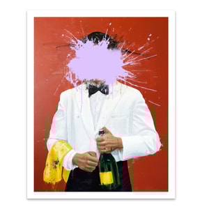 Sage Barnes - After Hours (Lilac) Hand Embellished Print