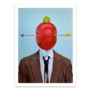 Sage Barnes - Bullseye (Light Blue) Limited Edition Print