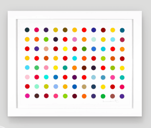 Damien Hirst - Horizontal Spots II