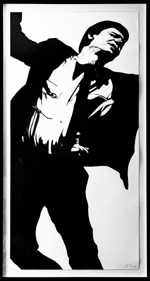 Robert Longo - Larry , from Men In the Cities
