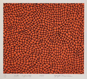 Yayoi Kusama - Infinity Nets (Orange)