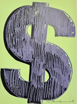 Andy Warhol - Dollar Sign $ (1)