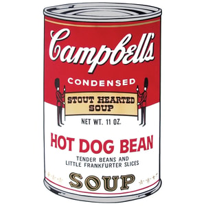 Andy Warhol - Hot Dog Bean Soup F.S. II 59