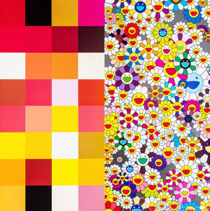 Takashi Murakami - Acupuncture/Flowers – Checkers