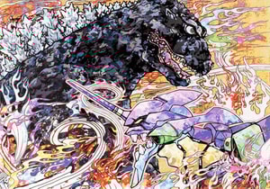 Takashi Murakami - An Homage To Director Hideaki: Godzilla Resurgence And Evangelion