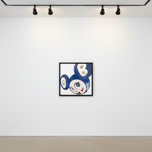 Takashi Murakami - And Then The Polke Method (blue)