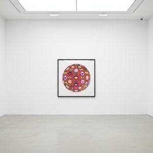 Takashi Murakami - Flowerball (3D) - Red Ball