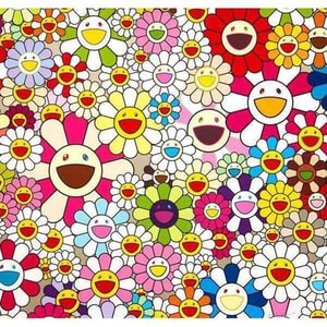 Takashi Murakami - Flowers Blooming in this World and the Land of Nirvana
