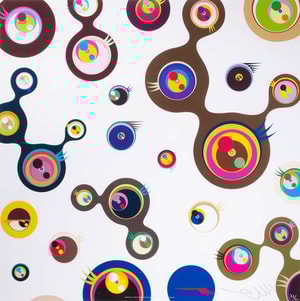 Takashi Murakami - Jellyfish Eyes (White)